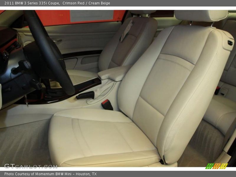  2011 3 Series 335i Coupe Cream Beige Interior