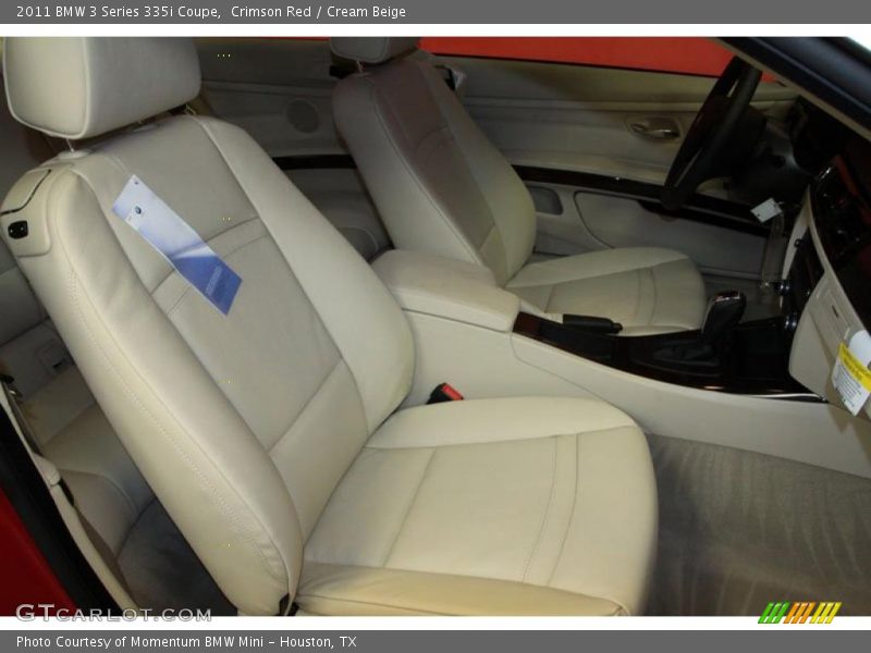  2011 3 Series 335i Coupe Cream Beige Interior
