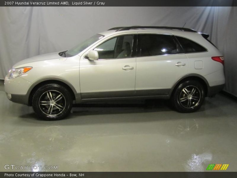 Liquid Silver / Gray 2007 Hyundai Veracruz Limited AWD