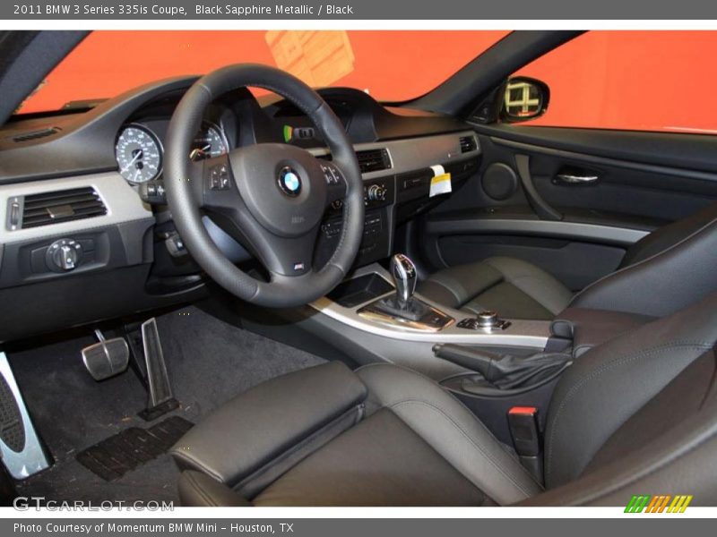 Black Sapphire Metallic / Black 2011 BMW 3 Series 335is Coupe