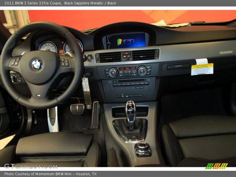 Black Sapphire Metallic / Black 2011 BMW 3 Series 335is Coupe