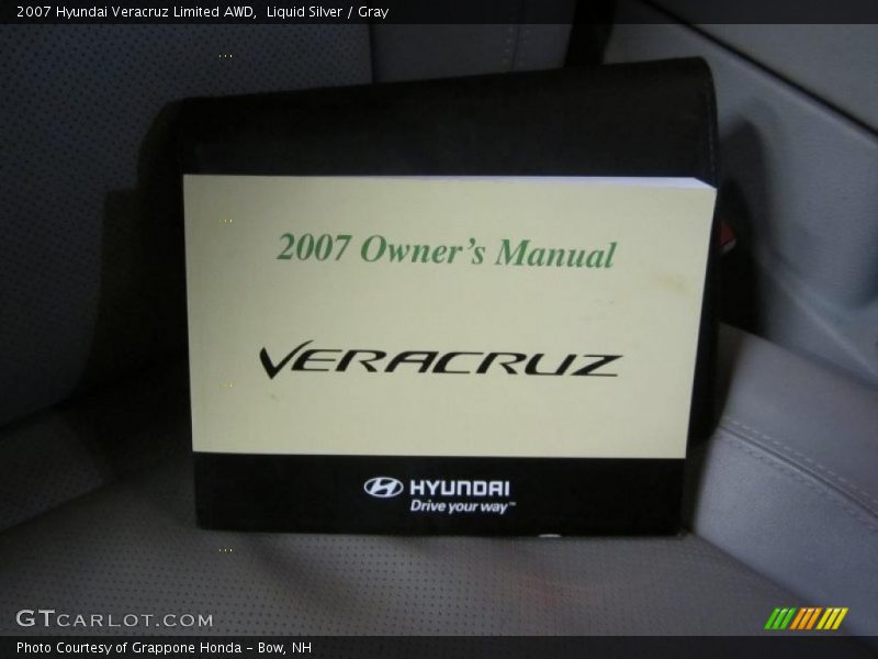 Liquid Silver / Gray 2007 Hyundai Veracruz Limited AWD
