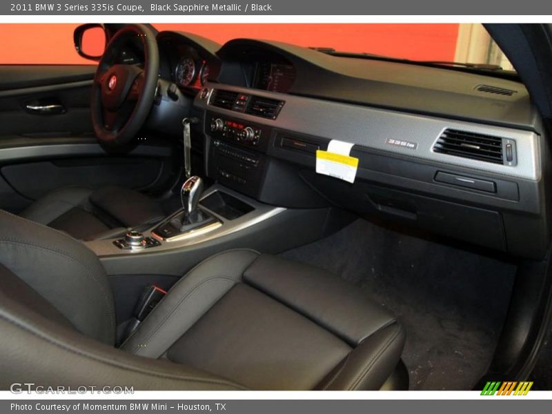 Black Sapphire Metallic / Black 2011 BMW 3 Series 335is Coupe