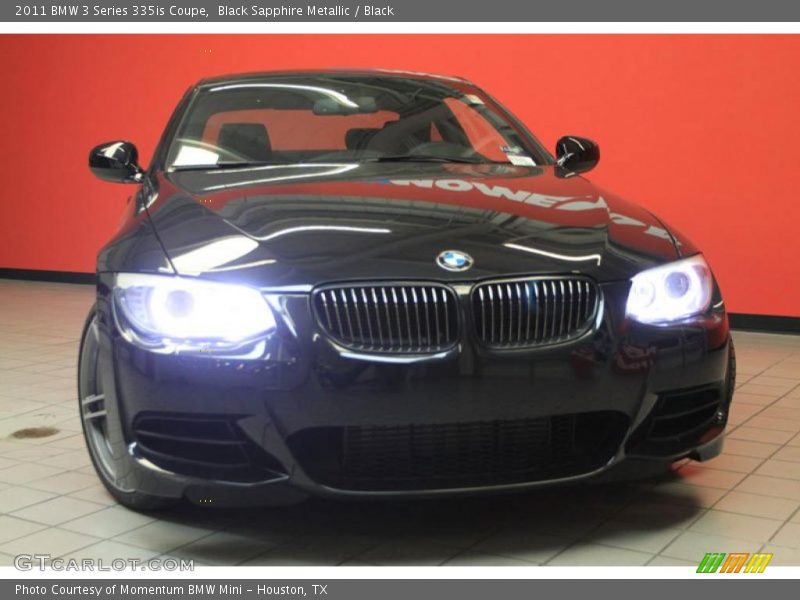 Black Sapphire Metallic / Black 2011 BMW 3 Series 335is Coupe