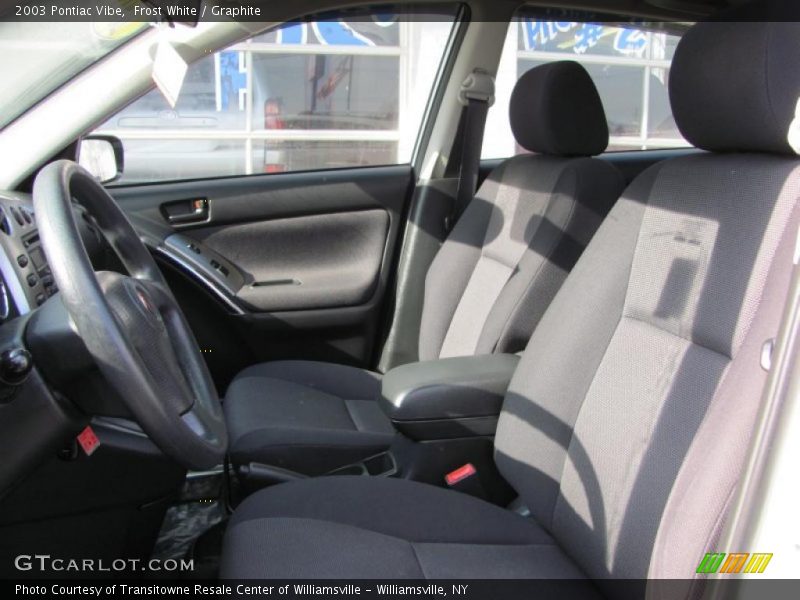 Frost White / Graphite 2003 Pontiac Vibe