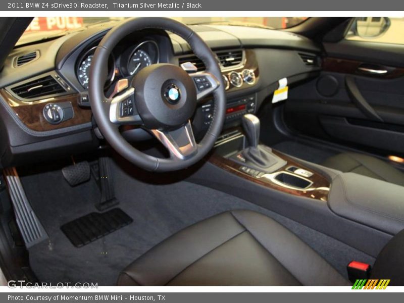 Black Interior - 2011 Z4 sDrive30i Roadster 