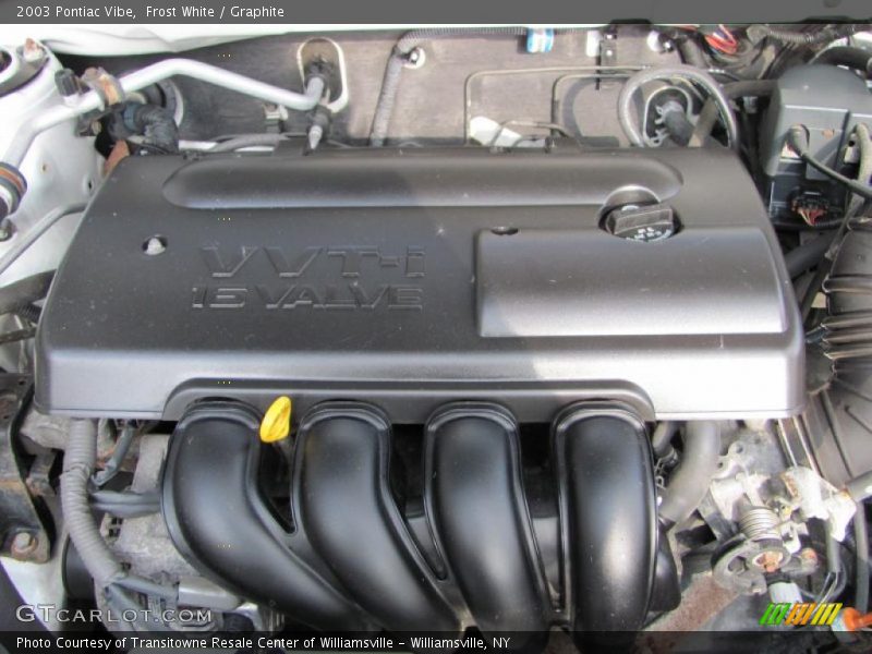 Frost White / Graphite 2003 Pontiac Vibe
