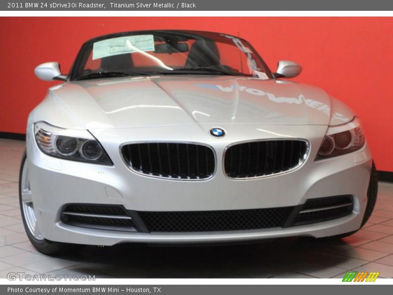 Titanium Silver Metallic / Black 2011 BMW Z4 sDrive30i Roadster