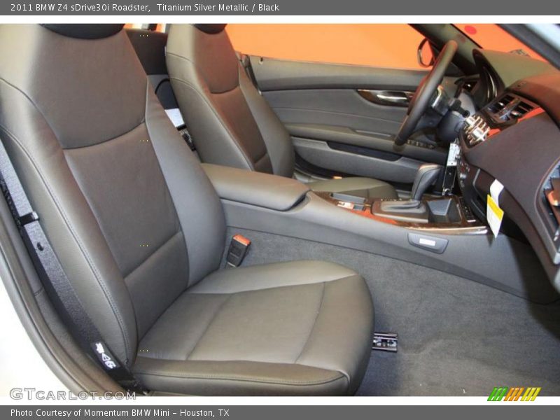 Titanium Silver Metallic / Black 2011 BMW Z4 sDrive30i Roadster