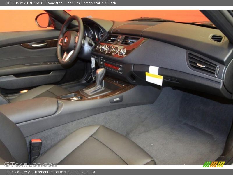 Titanium Silver Metallic / Black 2011 BMW Z4 sDrive30i Roadster