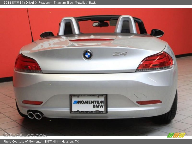 Titanium Silver Metallic / Black 2011 BMW Z4 sDrive30i Roadster