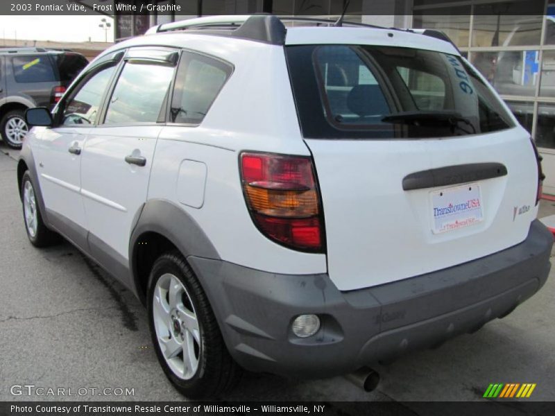 Frost White / Graphite 2003 Pontiac Vibe