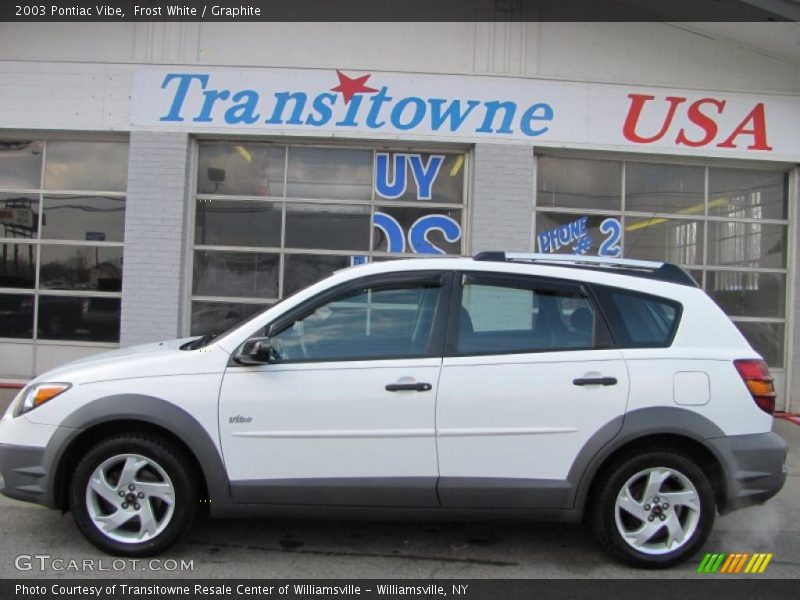 Frost White / Graphite 2003 Pontiac Vibe