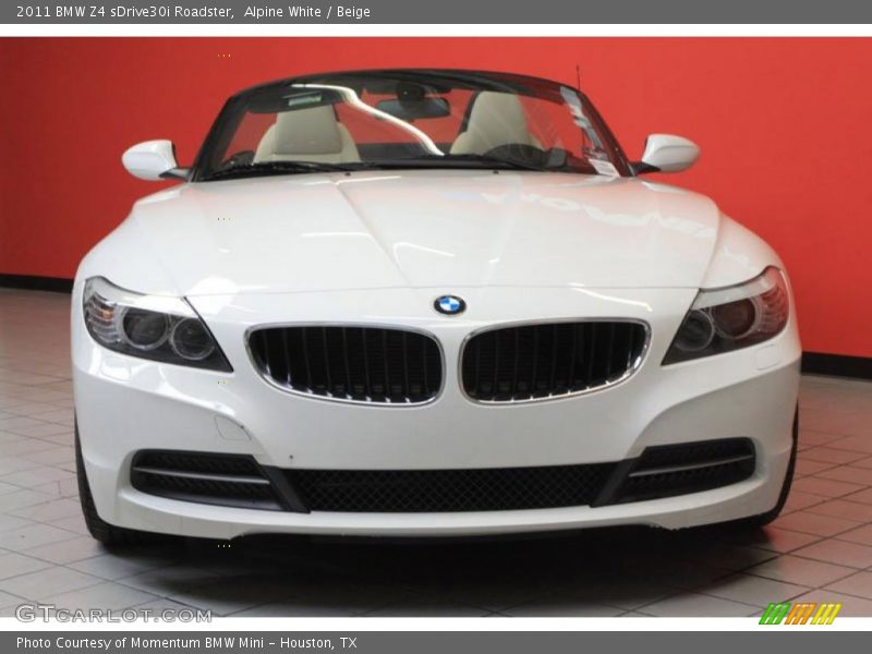 Alpine White / Beige 2011 BMW Z4 sDrive30i Roadster