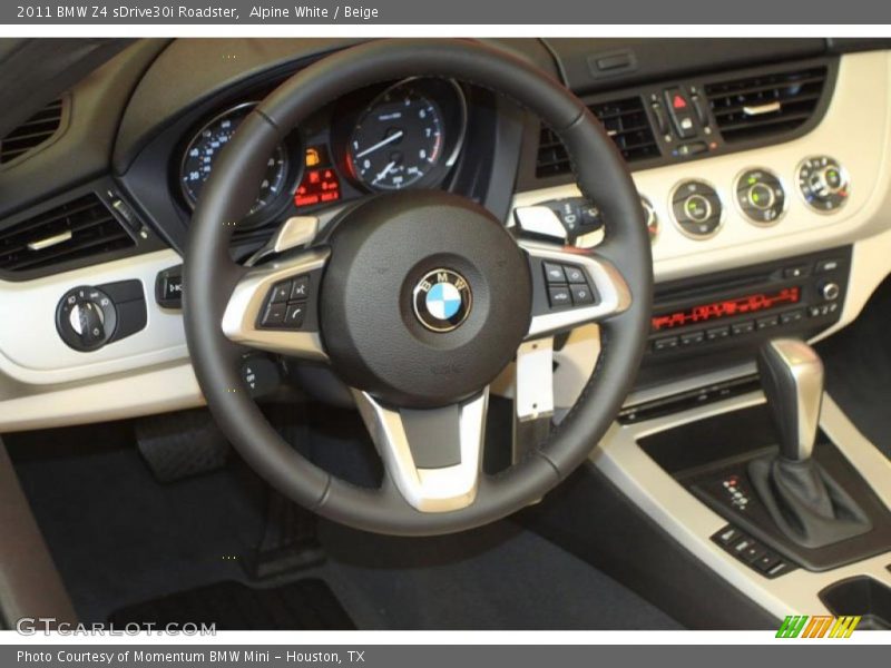  2011 Z4 sDrive30i Roadster Steering Wheel