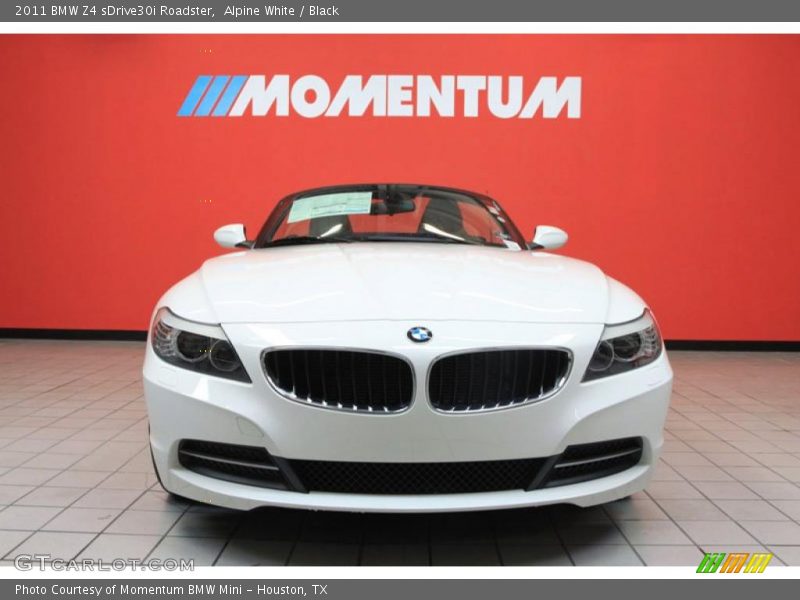 Alpine White / Black 2011 BMW Z4 sDrive30i Roadster