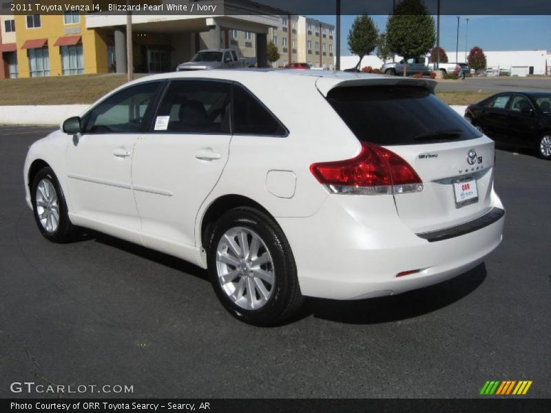 Blizzard Pearl White / Ivory 2011 Toyota Venza I4