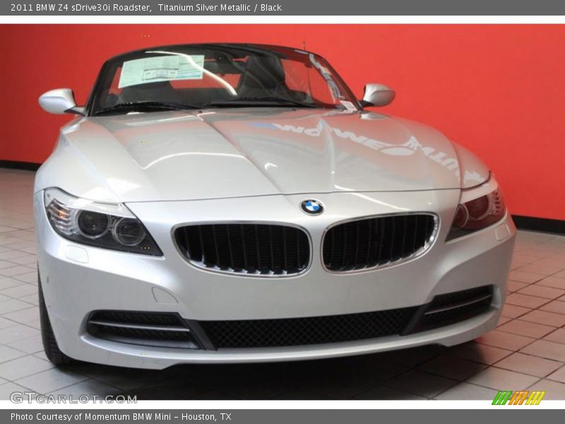 Titanium Silver Metallic / Black 2011 BMW Z4 sDrive30i Roadster