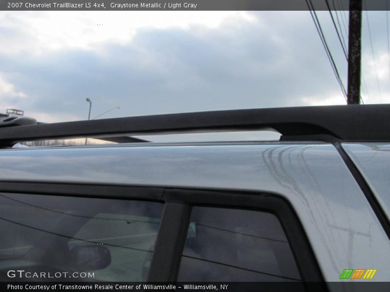 Graystone Metallic / Light Gray 2007 Chevrolet TrailBlazer LS 4x4