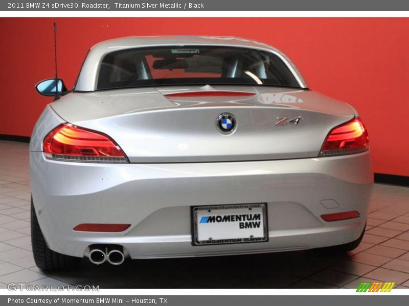 Titanium Silver Metallic / Black 2011 BMW Z4 sDrive30i Roadster