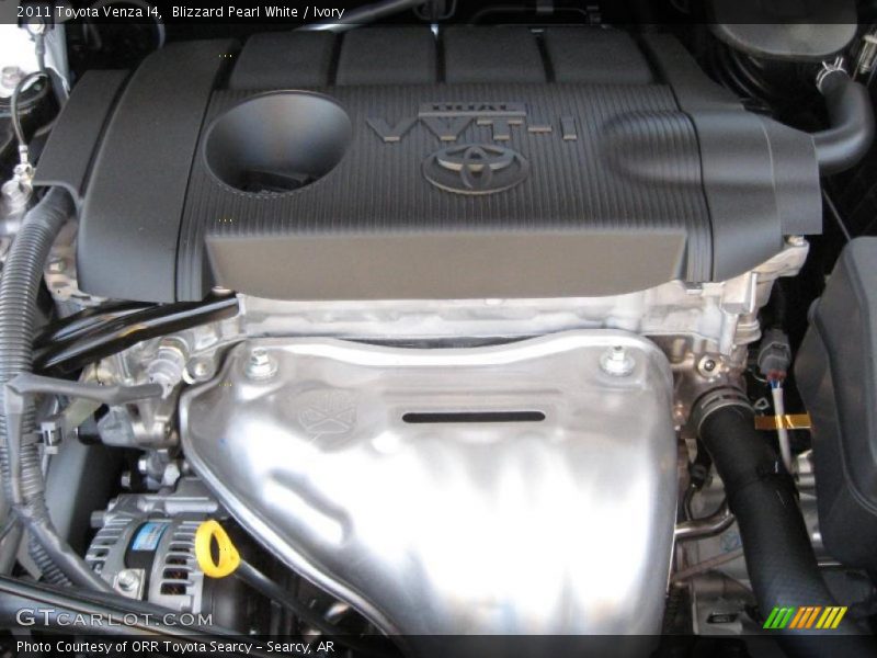  2011 Venza I4 Engine - 2.7 Liter DOHC 16-Valve Dual VVT-i 4 Cylinder