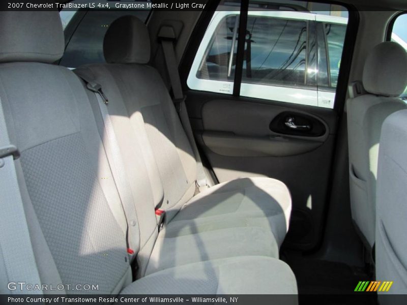 Graystone Metallic / Light Gray 2007 Chevrolet TrailBlazer LS 4x4