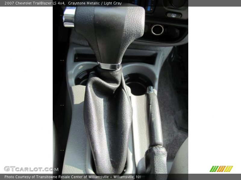 Graystone Metallic / Light Gray 2007 Chevrolet TrailBlazer LS 4x4