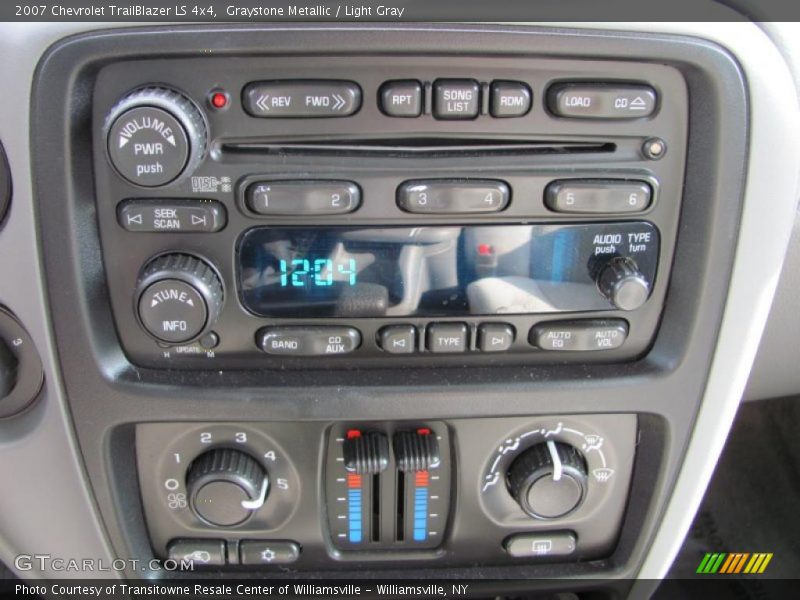 Graystone Metallic / Light Gray 2007 Chevrolet TrailBlazer LS 4x4