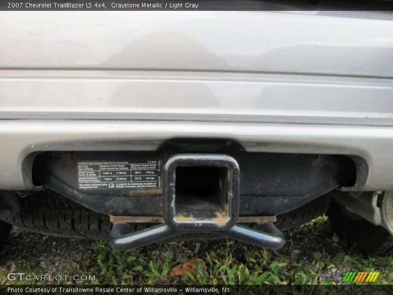 Graystone Metallic / Light Gray 2007 Chevrolet TrailBlazer LS 4x4