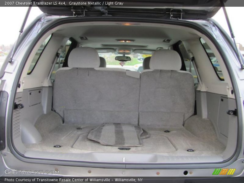 Graystone Metallic / Light Gray 2007 Chevrolet TrailBlazer LS 4x4