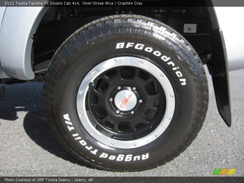 Silver Streak Mica / Graphite Gray 2011 Toyota Tacoma TX Double Cab 4x4