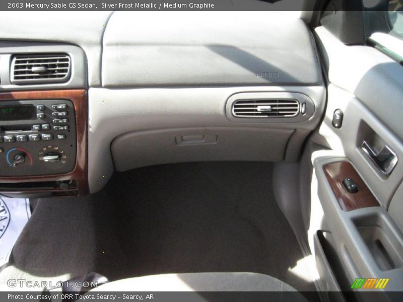 Silver Frost Metallic / Medium Graphite 2003 Mercury Sable GS Sedan
