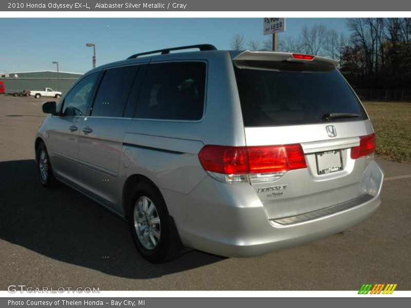 Alabaster Silver Metallic / Gray 2010 Honda Odyssey EX-L