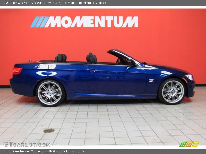 Le Mans Blue Metallic / Black 2011 BMW 3 Series 335is Convertible