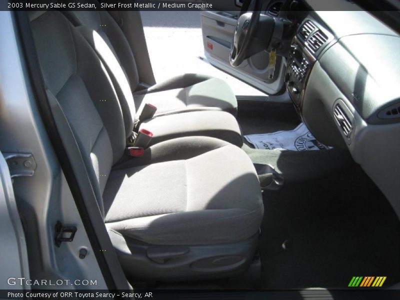 Silver Frost Metallic / Medium Graphite 2003 Mercury Sable GS Sedan