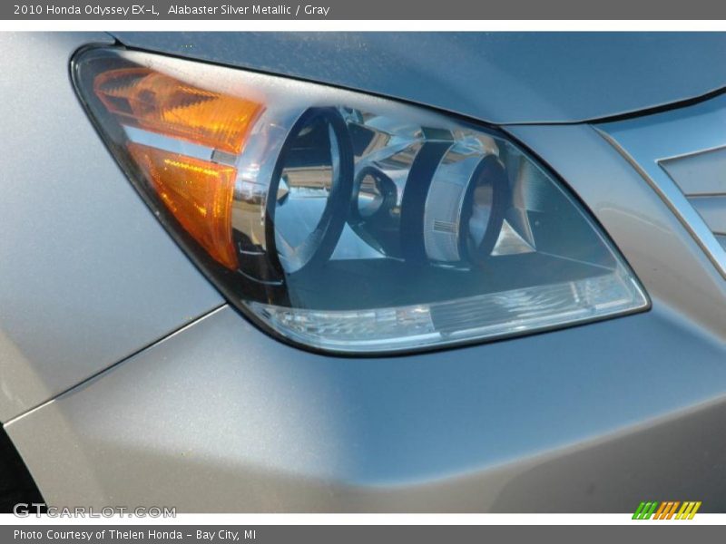 Alabaster Silver Metallic / Gray 2010 Honda Odyssey EX-L