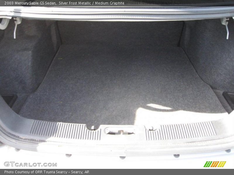 Silver Frost Metallic / Medium Graphite 2003 Mercury Sable GS Sedan