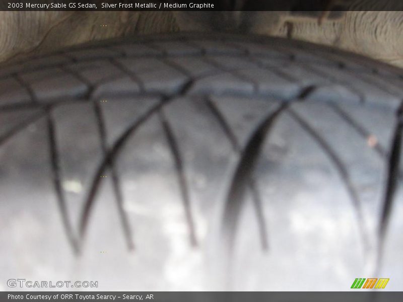 Silver Frost Metallic / Medium Graphite 2003 Mercury Sable GS Sedan