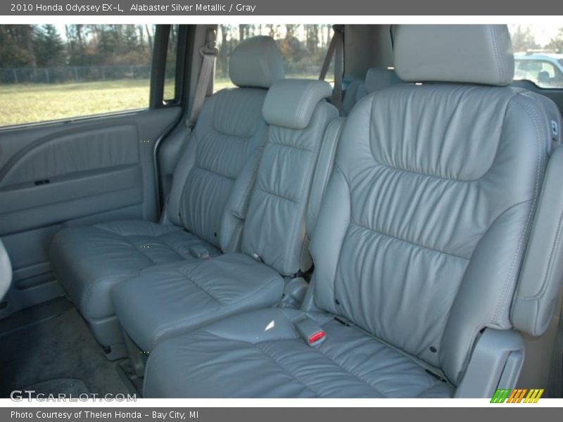 Alabaster Silver Metallic / Gray 2010 Honda Odyssey EX-L