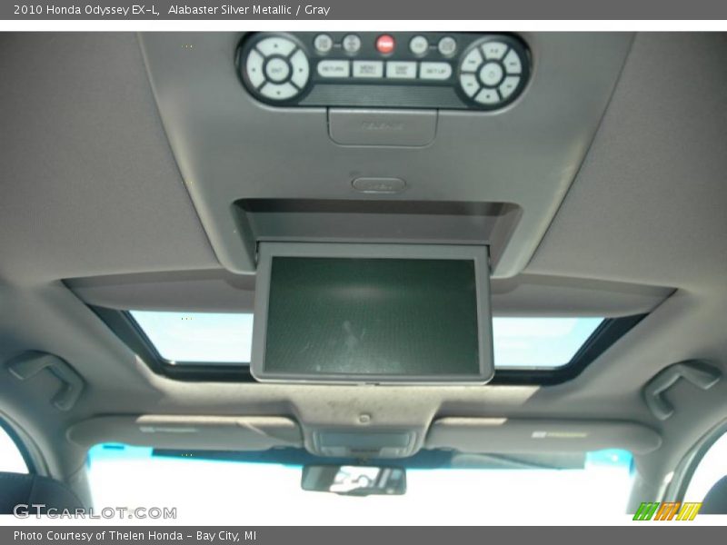 Alabaster Silver Metallic / Gray 2010 Honda Odyssey EX-L