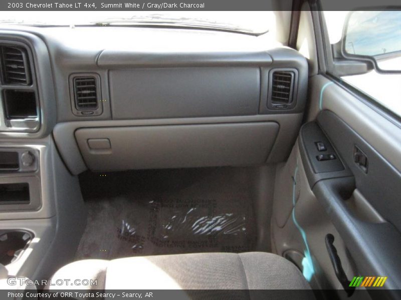 Summit White / Gray/Dark Charcoal 2003 Chevrolet Tahoe LT 4x4