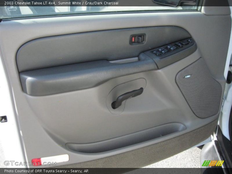 Summit White / Gray/Dark Charcoal 2003 Chevrolet Tahoe LT 4x4