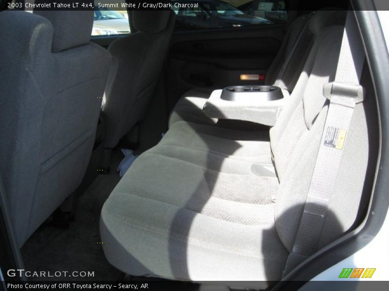 Summit White / Gray/Dark Charcoal 2003 Chevrolet Tahoe LT 4x4