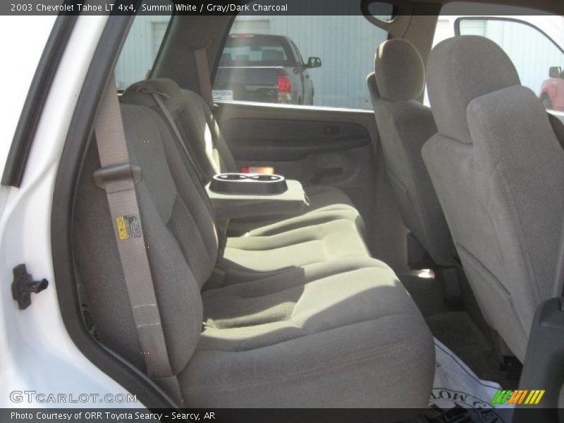 Summit White / Gray/Dark Charcoal 2003 Chevrolet Tahoe LT 4x4