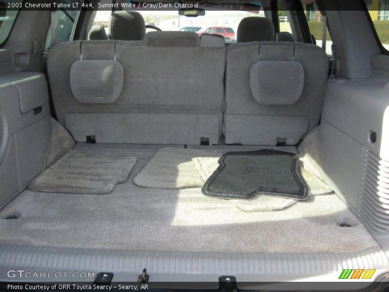 Summit White / Gray/Dark Charcoal 2003 Chevrolet Tahoe LT 4x4