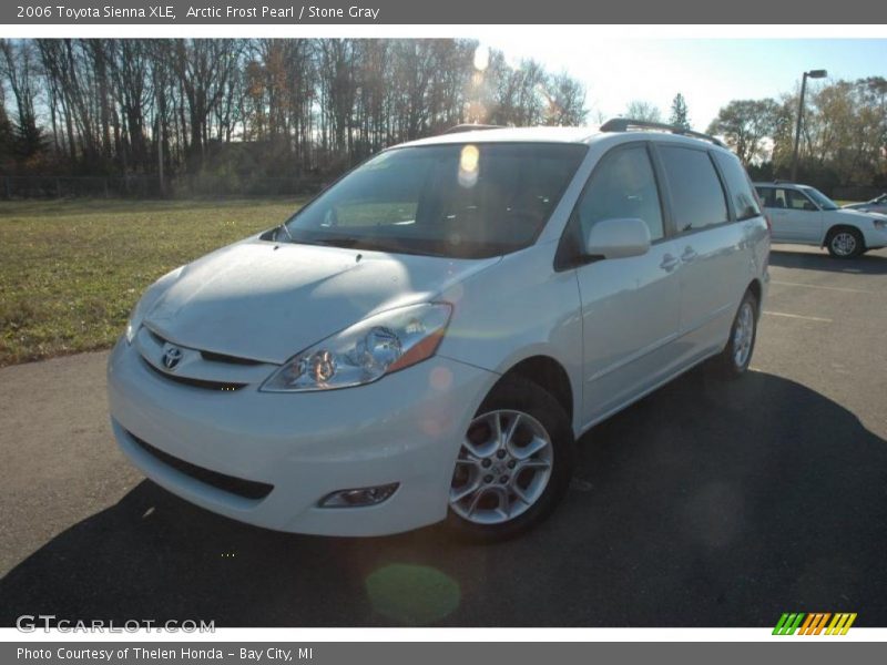 Arctic Frost Pearl / Stone Gray 2006 Toyota Sienna XLE