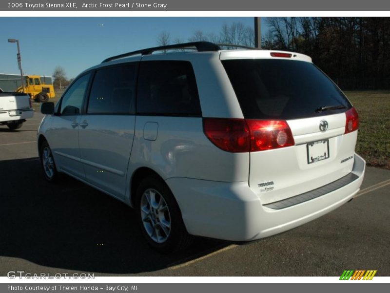 Arctic Frost Pearl / Stone Gray 2006 Toyota Sienna XLE