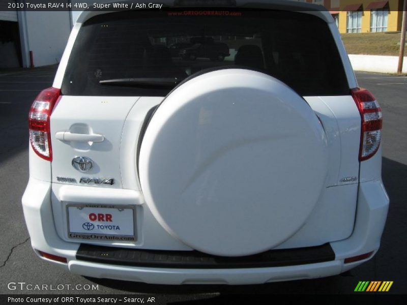 Super White / Ash Gray 2010 Toyota RAV4 I4 4WD
