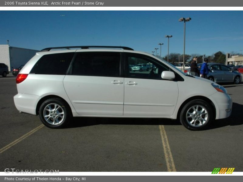 Arctic Frost Pearl / Stone Gray 2006 Toyota Sienna XLE