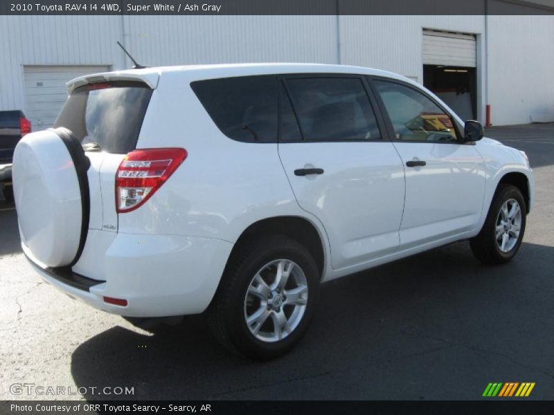Super White / Ash Gray 2010 Toyota RAV4 I4 4WD